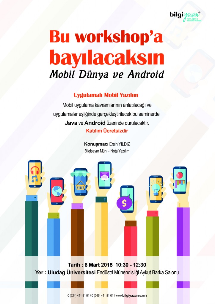 BilgiYazan-Mobil uygulama semineri