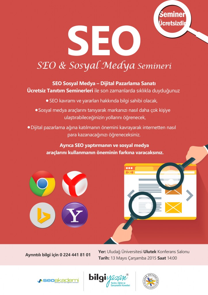 BilgiYazan-Seo ve sosyal Medya Semineri