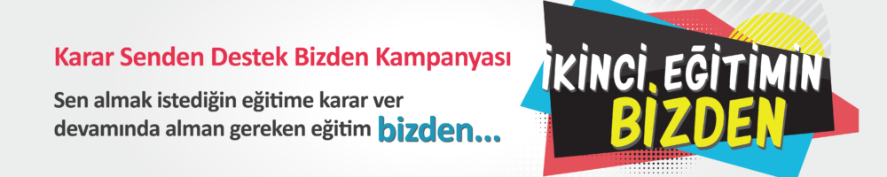 BilgiYazan-İkinci eğitimin bizden kampanyası